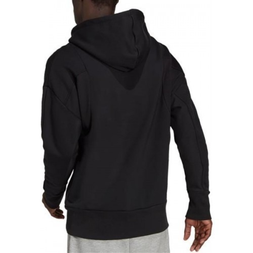Adidas M Internal OH Pullover Hoodie Sweatshirt - HC3479 - Black -2 XL - Picture 2 of 3